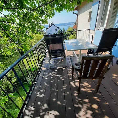 アパート Erholung Mit Seesicht, Terrasse Und Garten ユーバーリンゲン