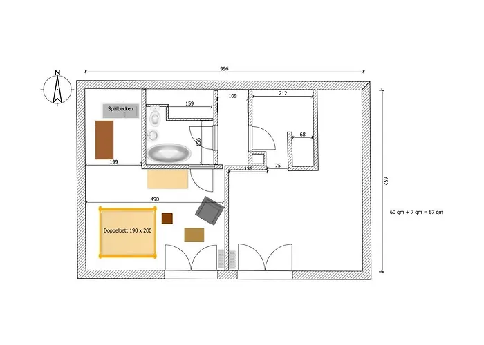 Erholung Mit Seesicht, Terrasse Und Garten شقة *